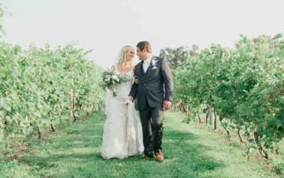 Dacia & Chris | Cannon River Winery Vineyard Wedding